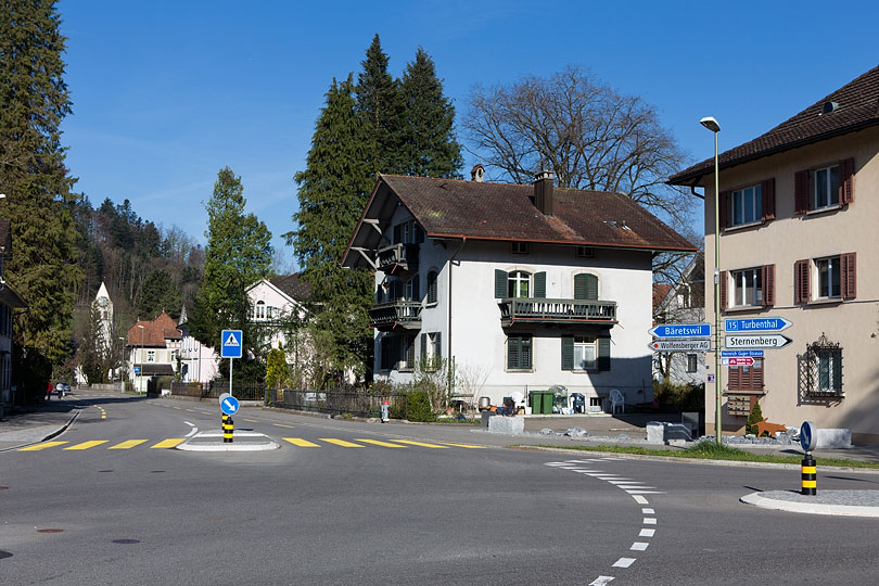 Dorfstrasse in Bauma