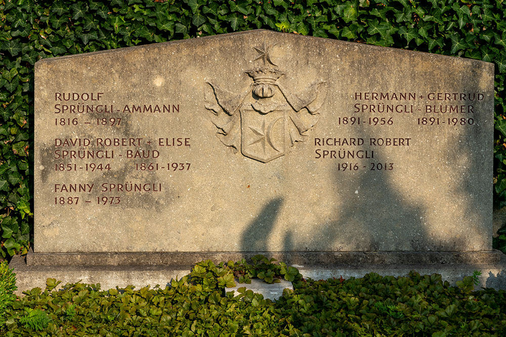 Grabstätte der Familie Sprüngli
