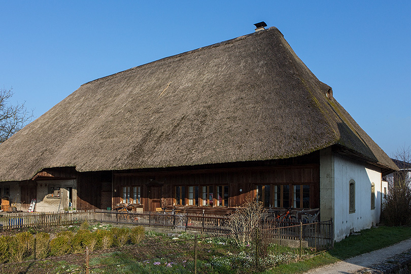 Strohdachhaus in Kölliken