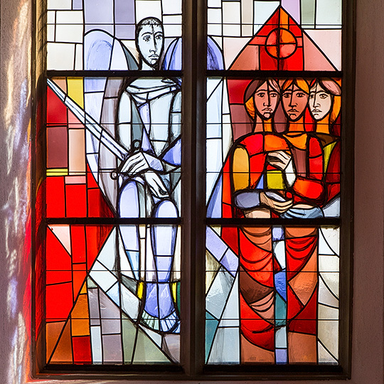 Chorfenster von Fritz Strebel