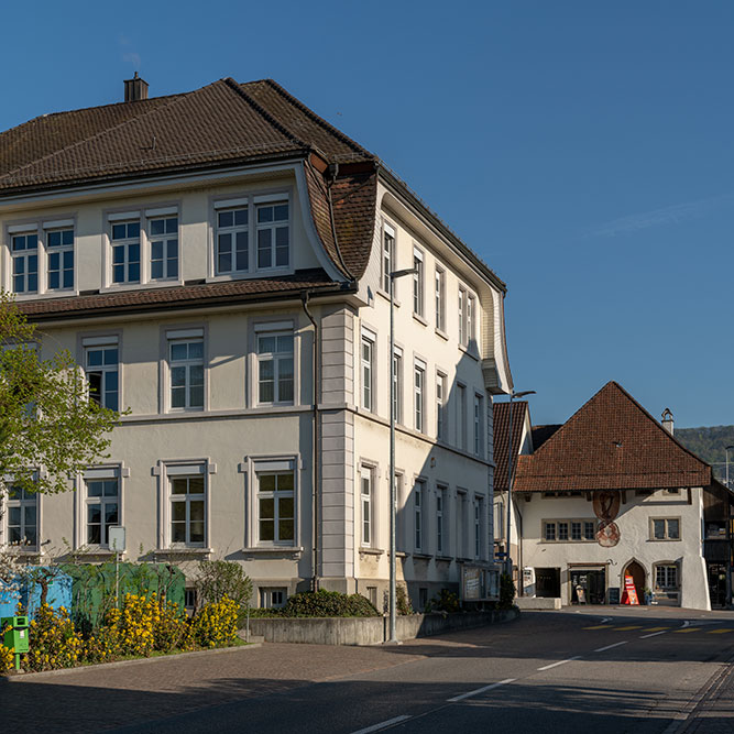 Gemeindehaus und Alte Schmitte