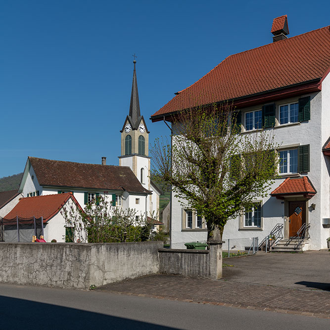 Pfarrkirche und Pfarrhaus