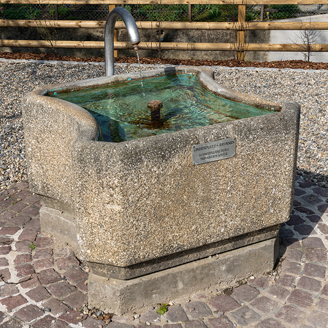 Lindenplatz-Brunnen in Magden