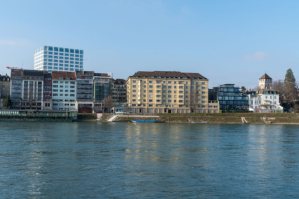 Rhein in Basel