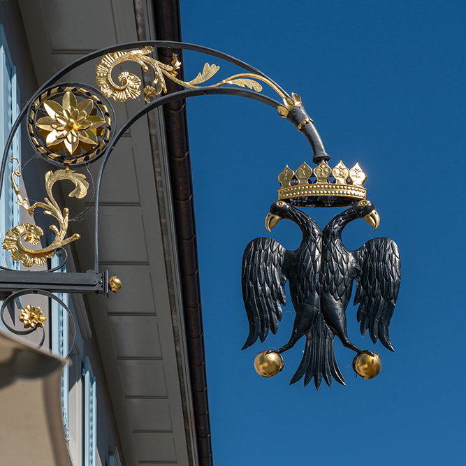 Wirtshausschild Adler Muri AG