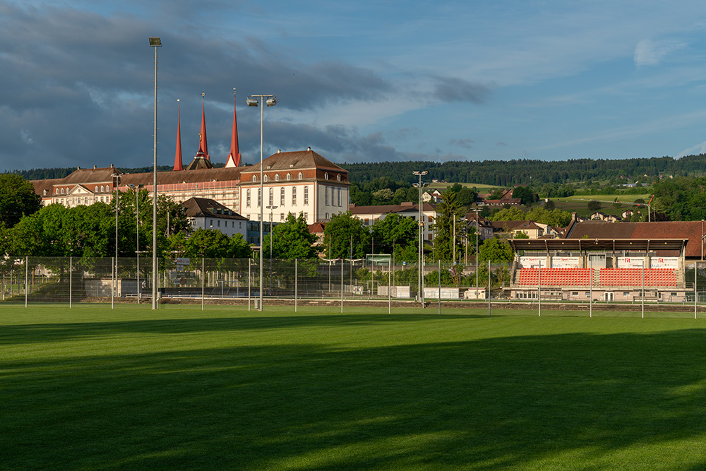 Kloster und Sportanlage Brühl