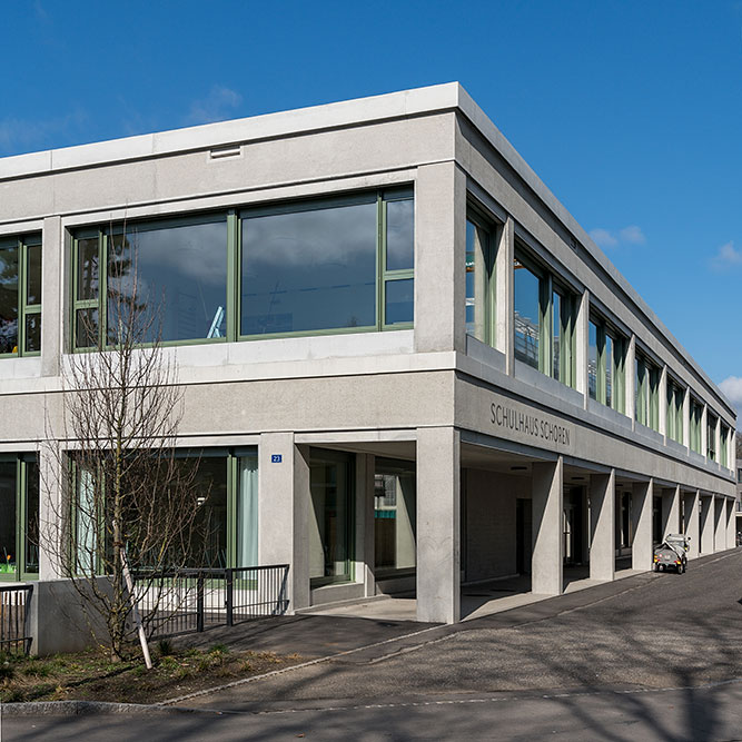 Schulhaus Schoren in Basel