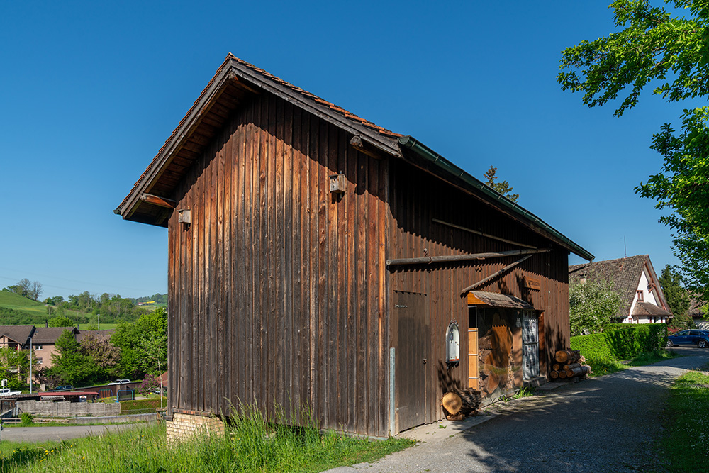 Gebäude beim Ortsmuseum