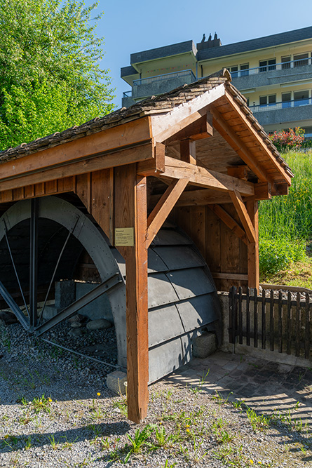 Wasserrad beim Ortsmuseum