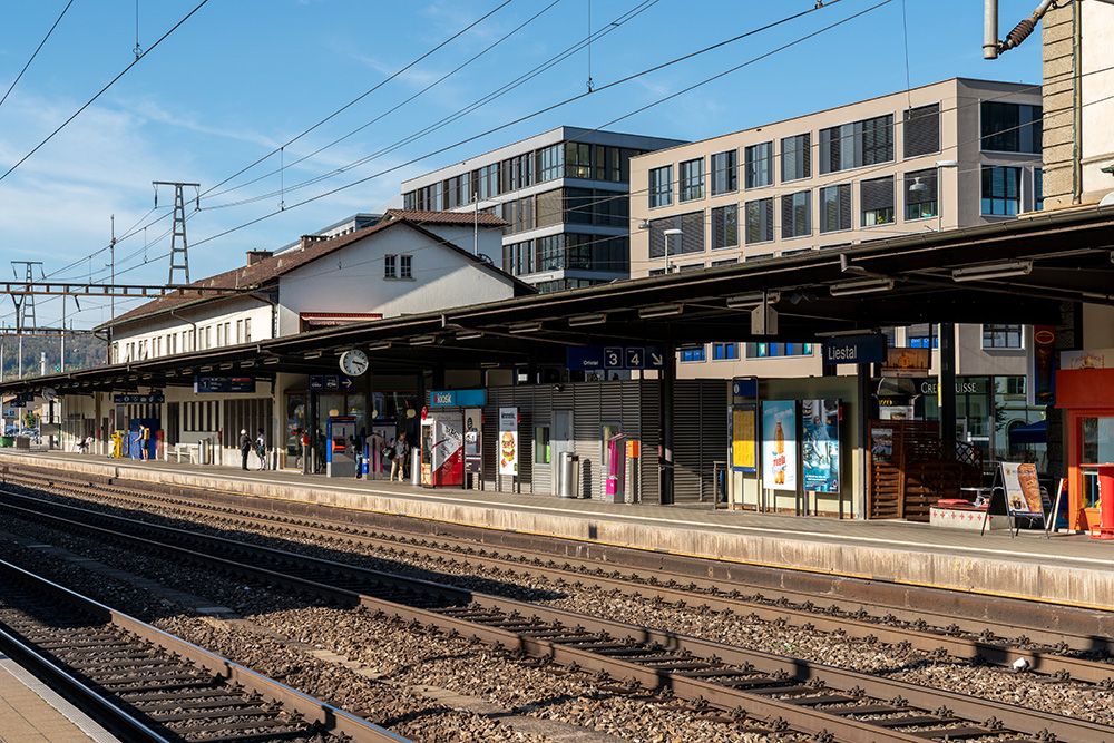 Bahnhof in Liestal