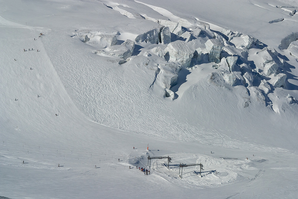 Gletscher-Skilift