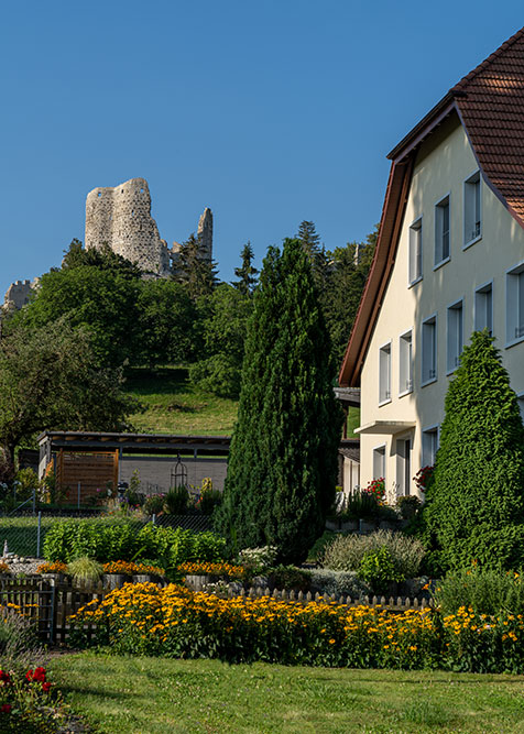 Schlosshof in Pfeffingen