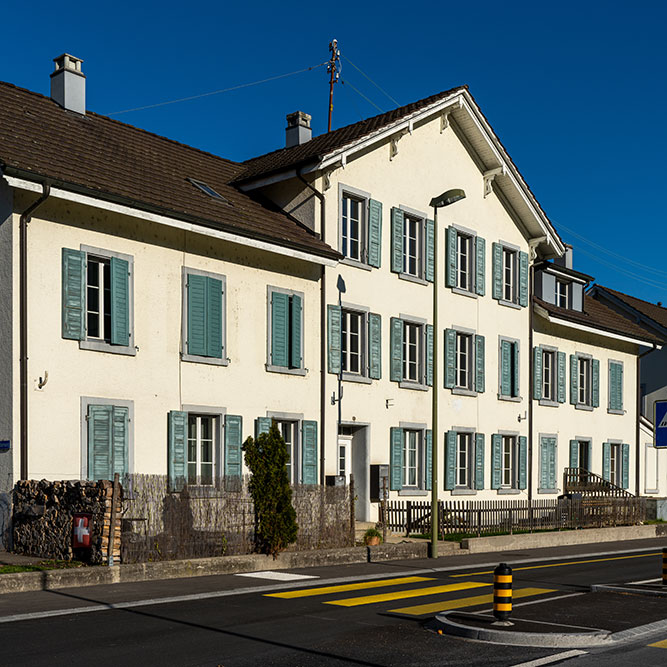Arbeiterhäuser in Grellingen
