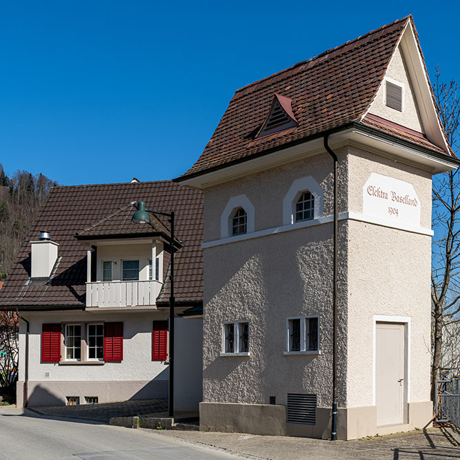 Trafo-Station in Oberdorf BL