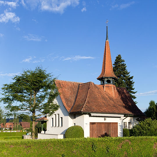 Kapelle auf dem Friedhof von Sumiswald