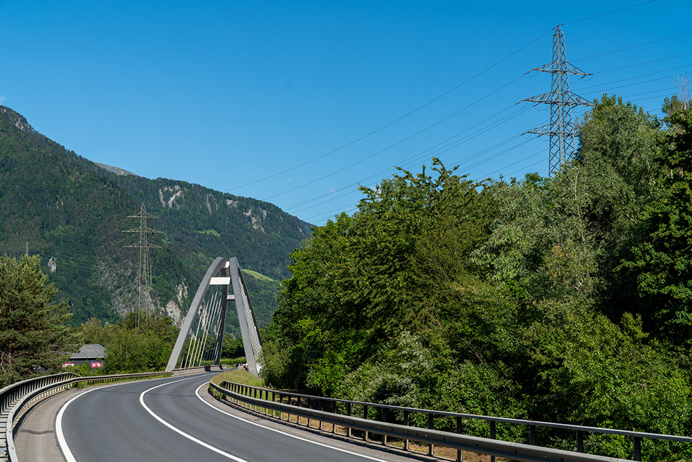 Bogenbrücke in Landquart