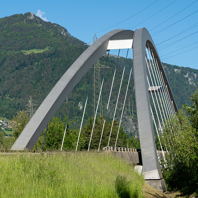 Bogenbrücke in Landquart