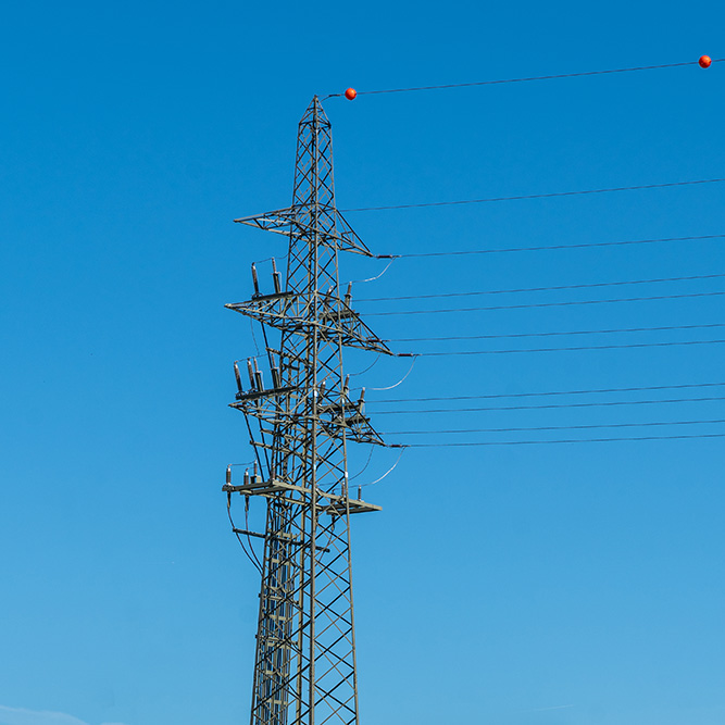 Strommast in Landquart