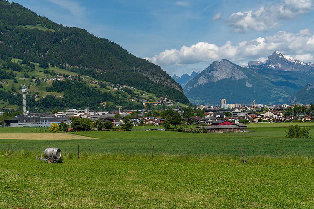 Blick nach Landquart