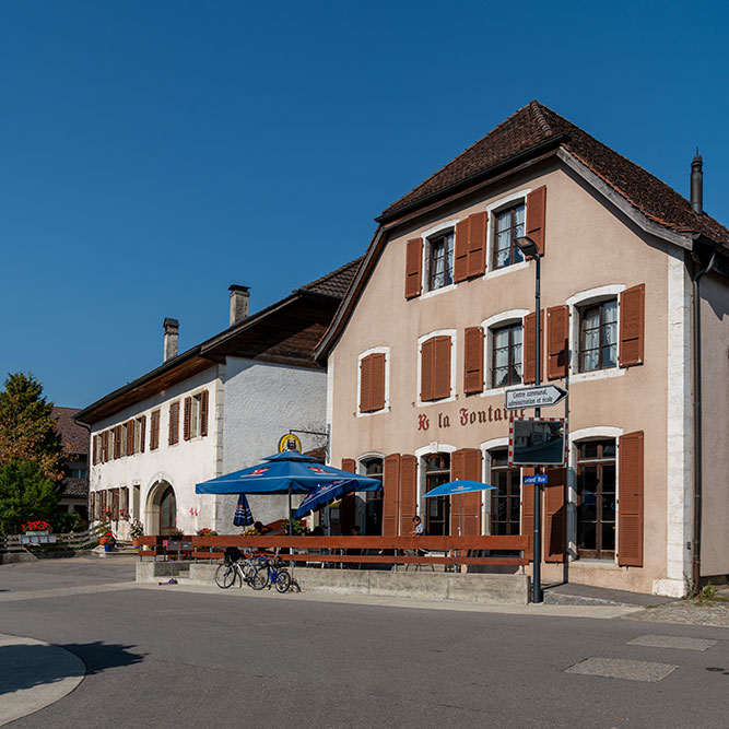 Restaurant à la Fontaine à Péry
