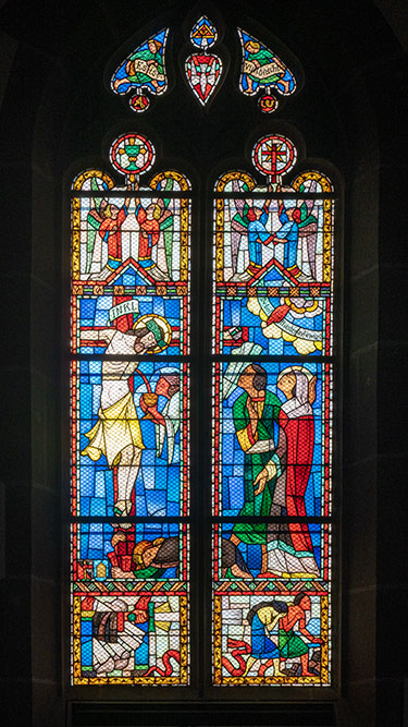 Kirchenfenster in Neuenegg