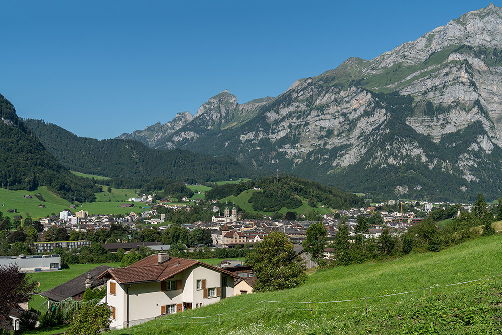 Blick nach Glarus