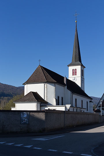 Eglise à Courrendlin