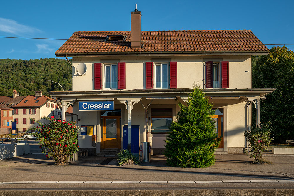 Gare à Cressier