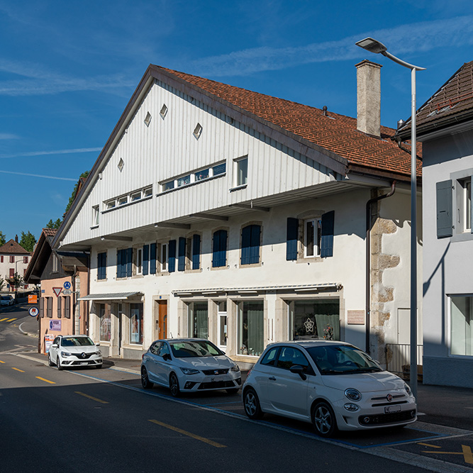 Rue de l'Epervier à Cernier