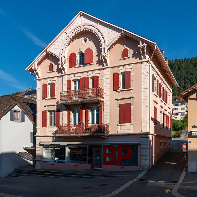 Rue de l'Epervier à Cernier