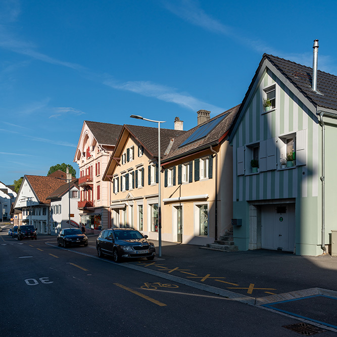 Rue de l'Epervier à Cernier