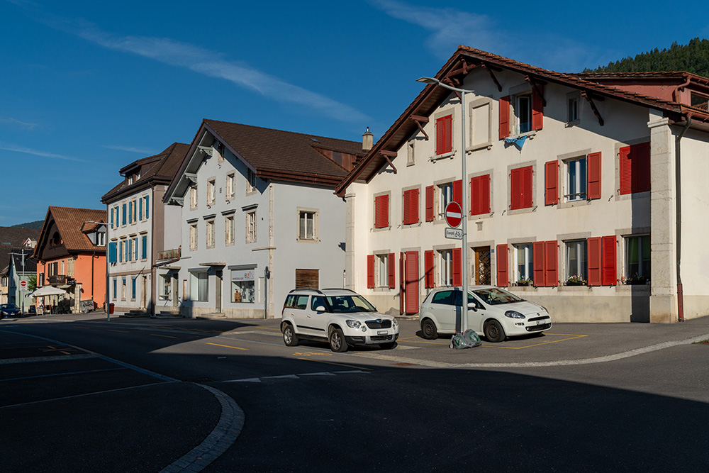 Rue de l'Epervier à Cernier