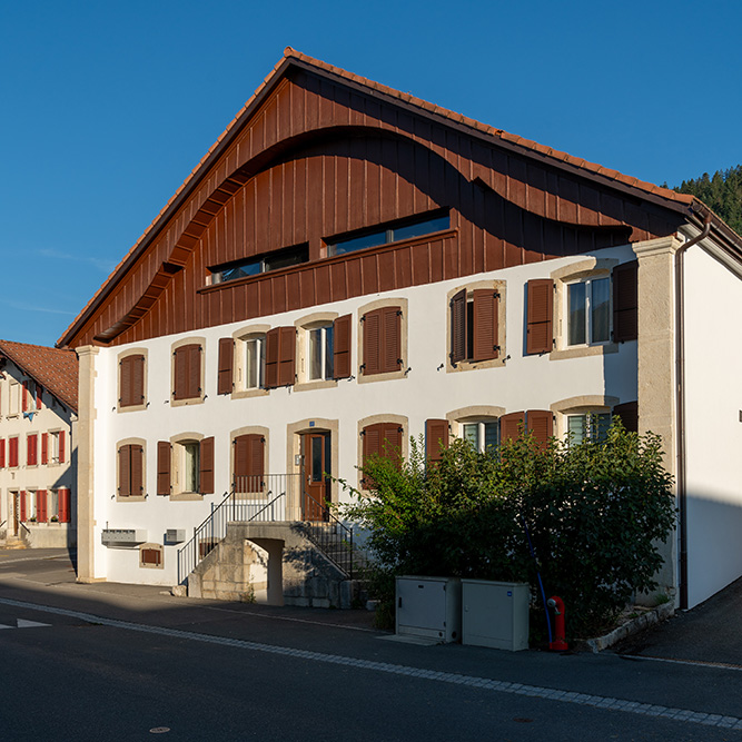 Rue de l'Epervier à Cernier