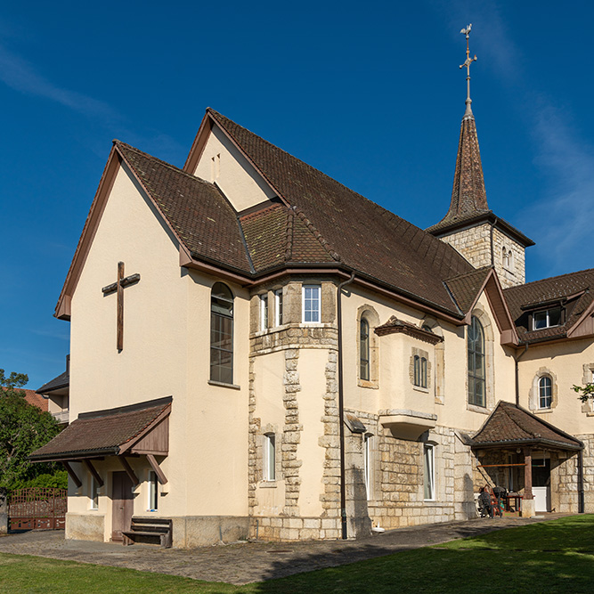 Eglise catholique à Cernier