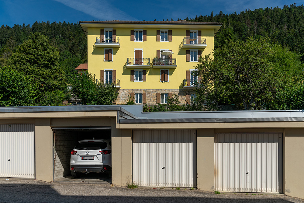 Rue du Centre à Fontainemelon