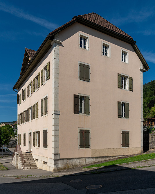 Rue du Centre à Fontainemelon