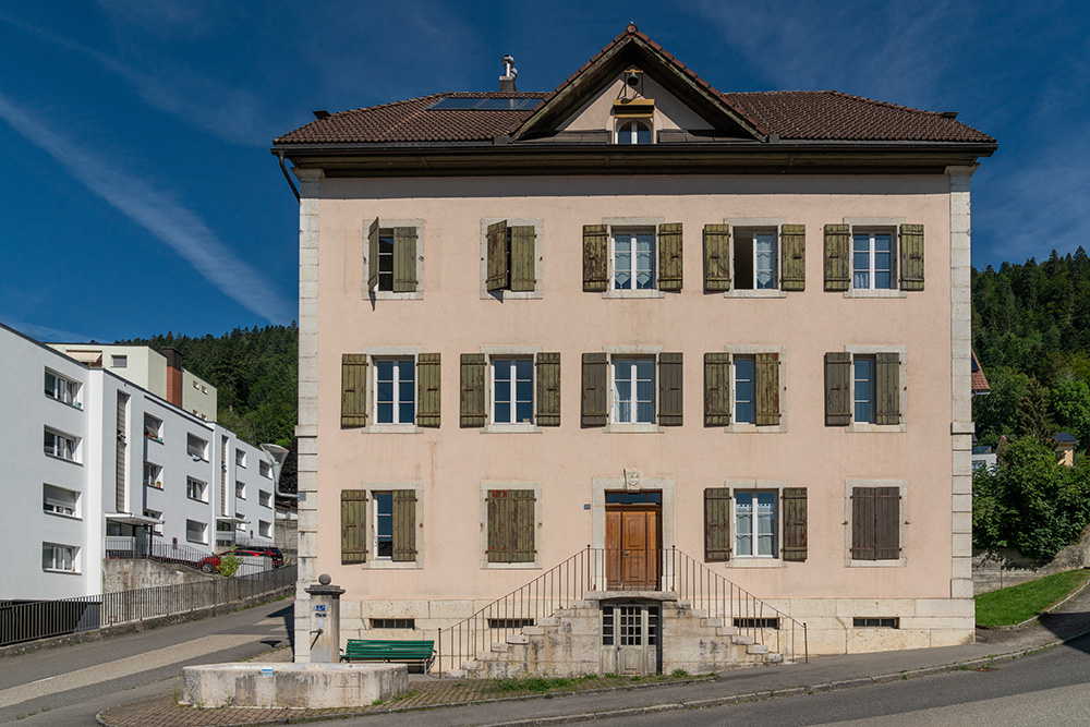 Rue du Centre à Fontainemelon