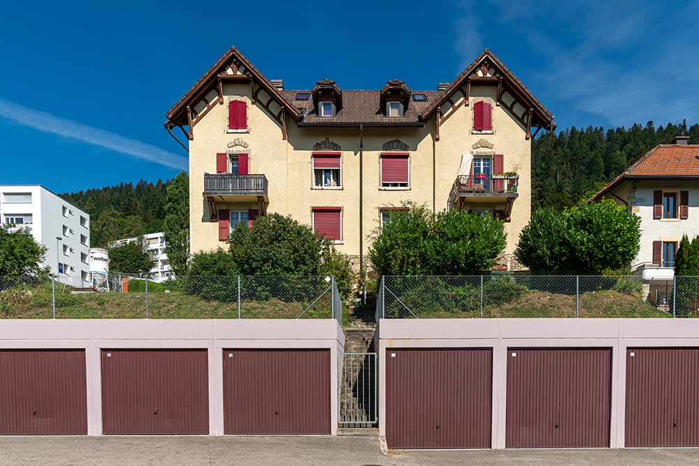 Rue du Temple à Fontainemelon