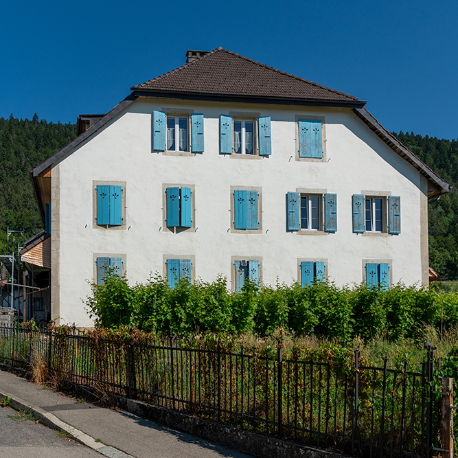 Rue Jean-Labran à Chézard-Saint-Martin