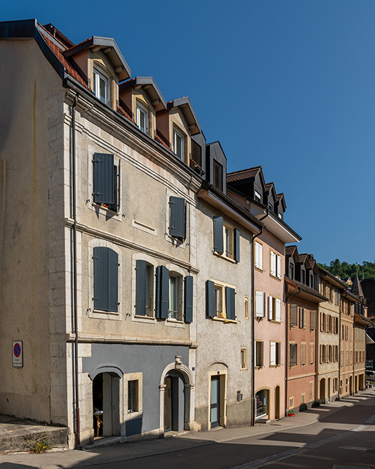 Peseux, Rue du Château