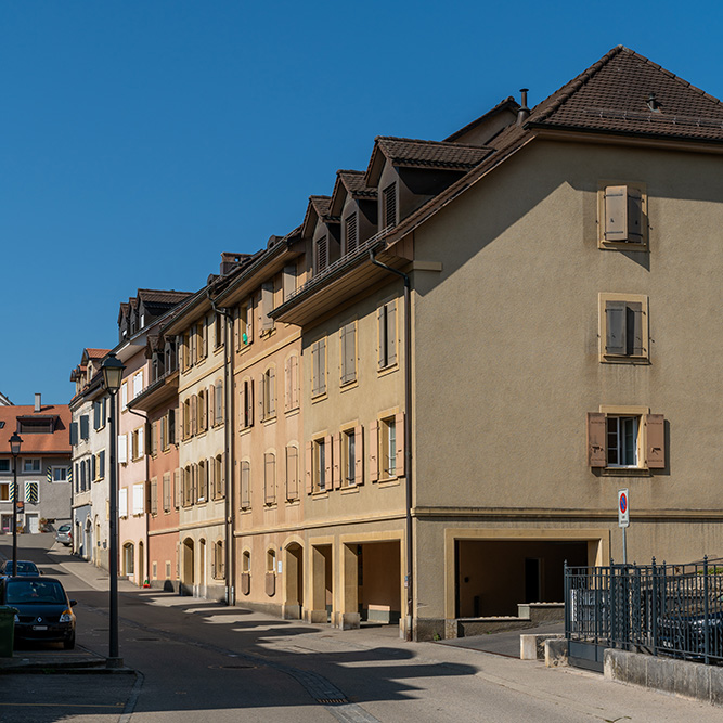 Peseux, Rue du Château