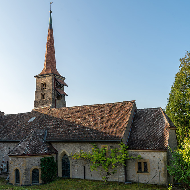 Temple à Corcelles