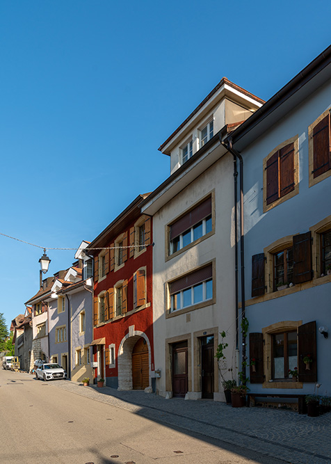 Grand'Rue à Corcelles