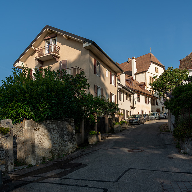 Rue du Bas à Cormondrèche