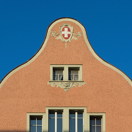 Jugenstilhaus an der Bahnhofstrasse in Rheineck