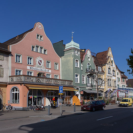 Jugenstilhäuser an der Bahnhofstrasse