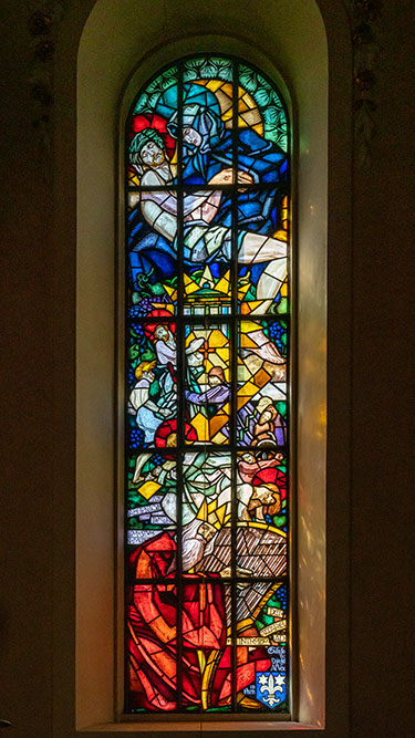 Chorfenster in der Pfarrkirche
