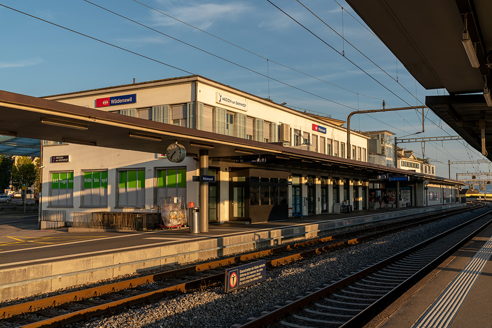 Bahnhof in Wädenswil