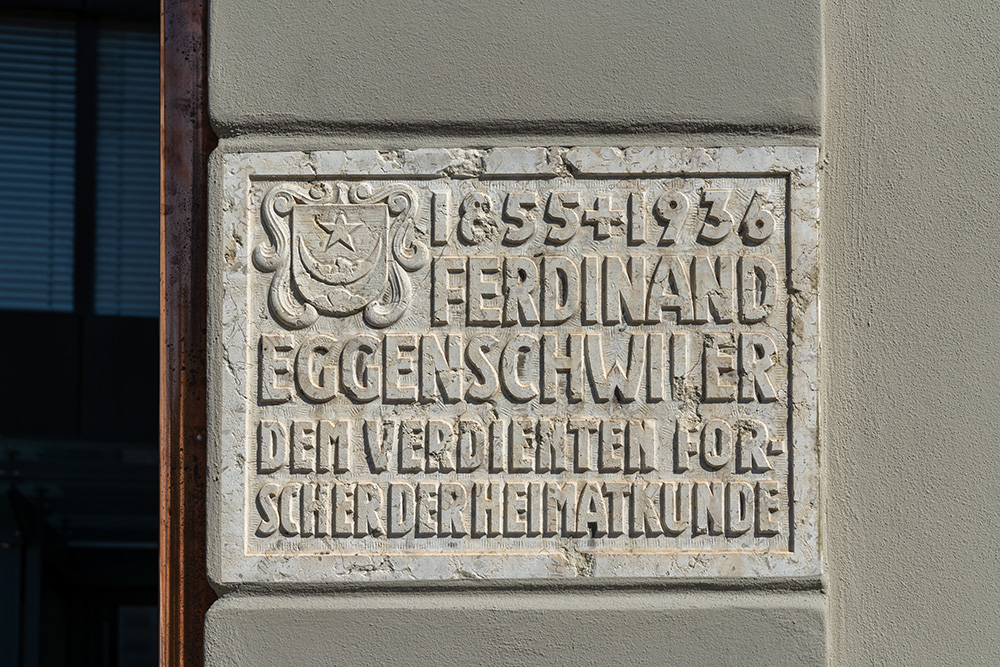 Gedenktafel Ferdinand Eggenschwiler