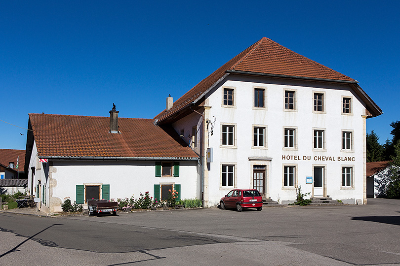 ancien Hôtel du Cheval blanc à Les Pommerats